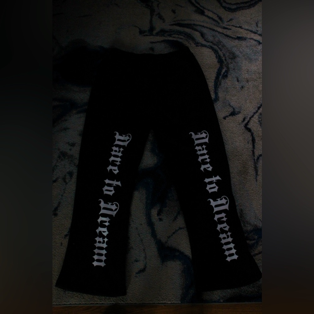 Stacked joggers